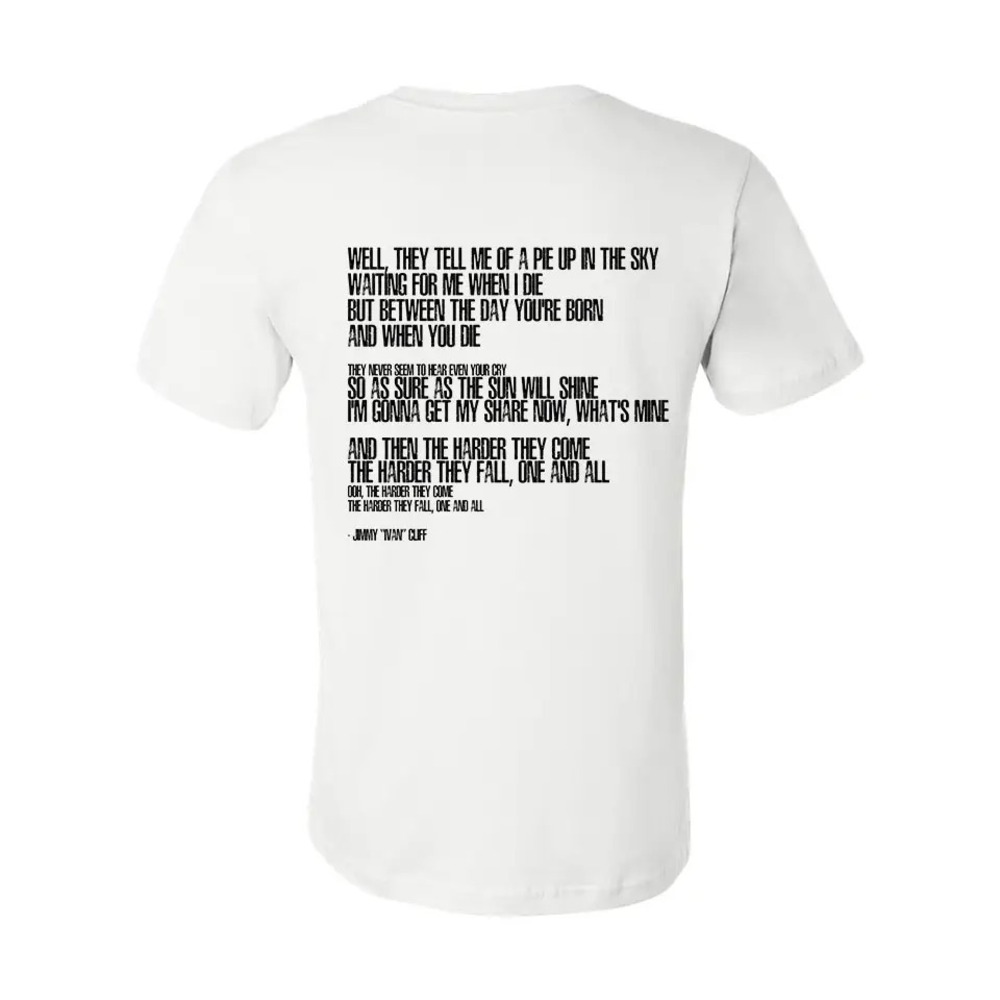 Jimmy Cliff T-Shirt - T-Shirts Back Unisex